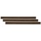 Ackland 0.75 in. T x 94 in. L x 0.63 in. W Rustic Walnut Luxury Vinyl Flooring Trim Quarter Round AKVTVRUWA-QR - alternate 1